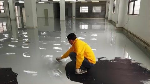 明港防腐防静电地坪,防腐防静电自流平地坪